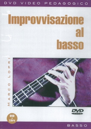 Marco Lopri, Improvvisazione Al Basso Bass Guitar Buch + DVD