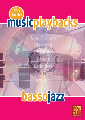 Music Playbacks CD: Basso Jazz (Italian) Bass Guitar Buch + CD