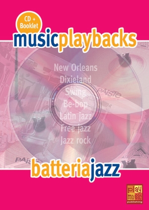 Music Playbacks CD: Battera Jazz (Italian) Schlagzeug Buch + CD