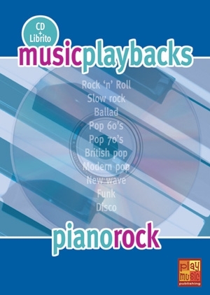 Music Playbacks CD: Piano Rock Klavier CD