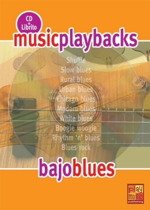 Music Playbacks CD - Bajo Blues Bass Guitar CD