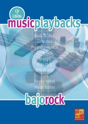 Music Playbacks CD - Bajo Rock Bass Guitar CD