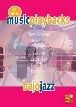 Music Playbacks CD - Bajo Jazz Bass Guitar CD