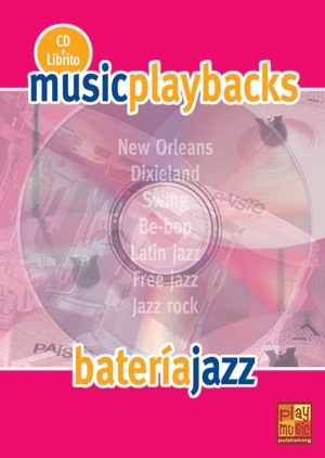 Music Playbacks CD: Batera Jazz (Spanish) Schlagzeug Buch + CD