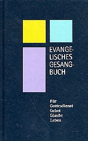 Evangelisches Gesangbuch Bayern/Thringen Cryluxe blau 10,7x17cm Standardausgabe mit Harmoniebezifferungen