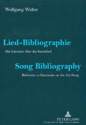 Lied-Bibliographie Die Literatur ber das Kunstlied