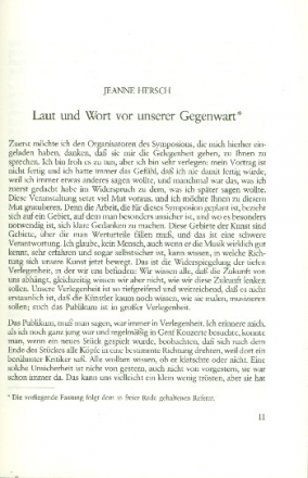 ZUM VERHAELTNIS VON ZEIT- GENOESSISCHER MUSIK UND ZEIT- GENOESSISCHER DICHTUNG