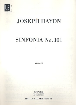 Sinfonie D-Dur Nr.101 Hob.I:101 fr Orchester Violine 2