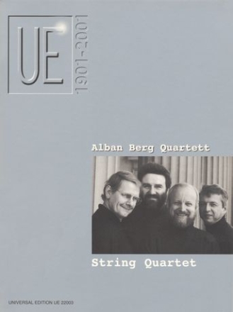 String Quartet 9 Streichquartette verschiedener Komponisten Auszge Studienpartitur