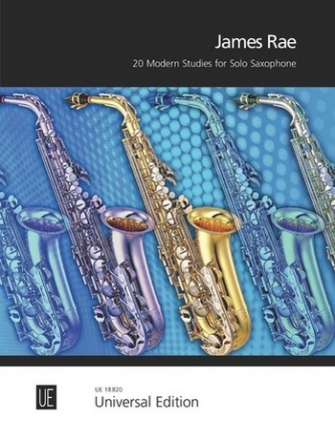 20 modern Studies in Rhythm and Interpretation for saxophone