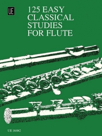 125 easy classical Studies for flute