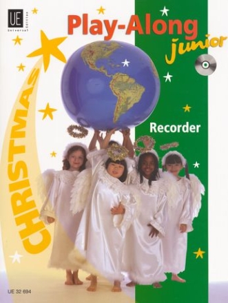 Playalong Junior Christmas (+CD) for recorder