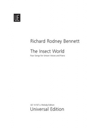 The Insect World - Die Welt der Insekten fr Chor (unisono) und Klavier