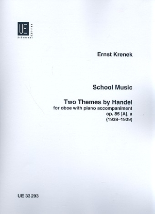 2 Themes by Handel op.85A,a fr Oboe und Klavier