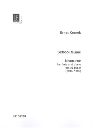 School Music op.85 [A], h fr Flte und Klavier