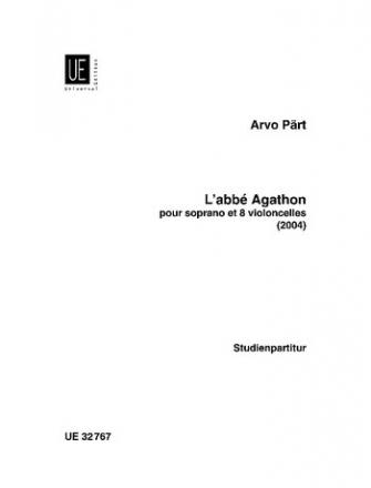 L'abb Agathon fr Sopran und 8 Violoncelli