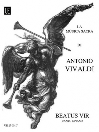 Beatus vir fr Soli: 2 Sopran, Alt, Chor SATB, Streicher und Orgel (Cembalo)