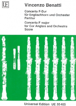 Konzert fr Englischhorn und Orchester Partitur