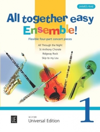 All together easy Ensemble! Band 1 fr flexibles Ensemble Partitur und Stimmen