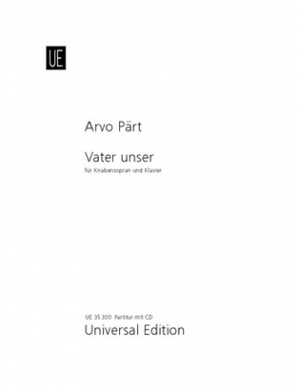 Vater unser (+CD) fr Knabensopran und Klavier