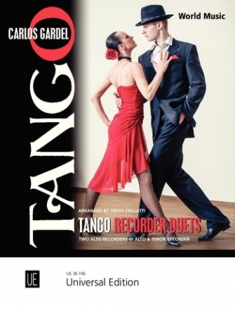 Tango: fr 2 Blockflten (AA/AT) 2 Spielpartituren