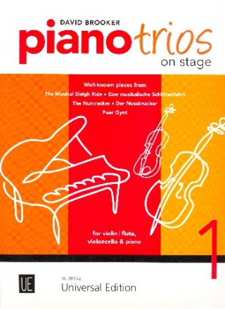 Piano Trios on Stage fr Violine (Flte), Violoncello und Klavier Stimmen