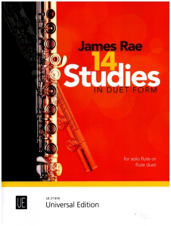 14 Studies in Duet Form for 1-2 flutes