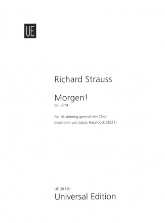 Morgen op.27,4 fr gem Chor a cappella Chorpartitur