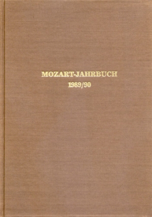 Mozart-Jahrbuch 1989/90