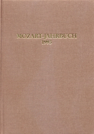 Mozart-Jahrbuch 1993