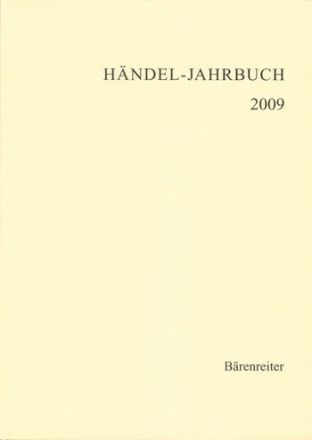 Hndel-Jahrbuch 2009 Jahrgang 55