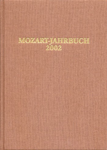 Mozart Jahrbuch 2002