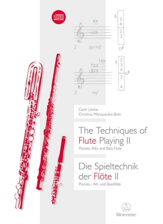 The technique of flute playing vol.2 (+CD) for piccolo, alto and bass flute