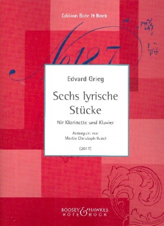 6 lyrische Stcke fr Klarinette und Klavier