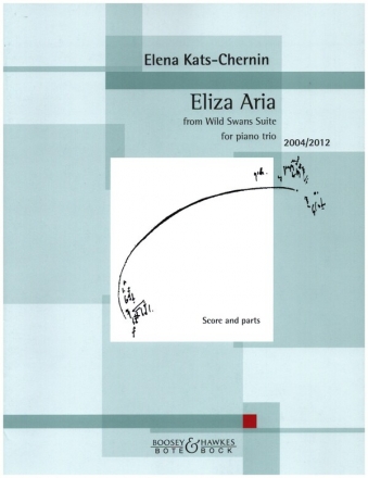 Eliza Aria for violin, cello and piano score and parts