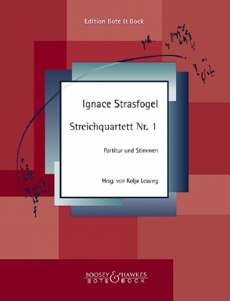 Streichquartett Nr. 1  Partitur und Stimmen