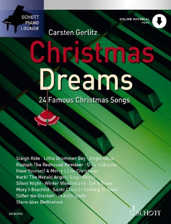 Christmas Dreams (+Online Audio) fr Klavier (mit Texten und Akkorden)