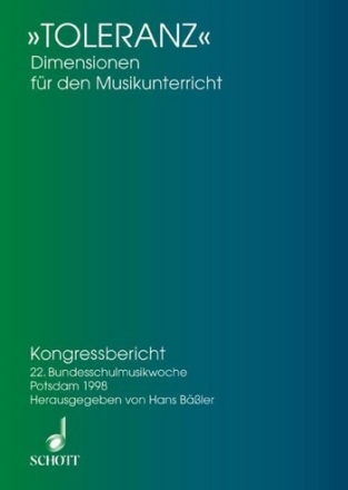 Toleranz Dimensionen fr den Musikunterricht