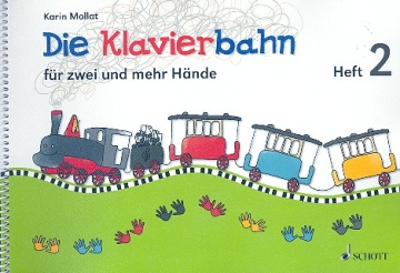 Die Klavierbahn Band 2 fr Klavier Schlerheft