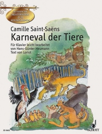 Karneval der Tiere fr Klavier