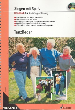 Tanzlieder (+CD) fr Gesang Handbuch fr die Gruppenleitung