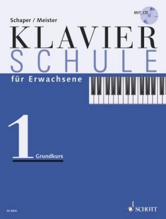 Klavierschule fr Erwachsene Band 1 (+CD) fr Klavier