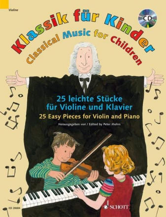 Klassik fr Kinder (+CD) fr Violine und Klavier