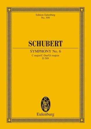 Sinfonie C-Dur Nr.6 D589 fr Orchester Studienpartitur