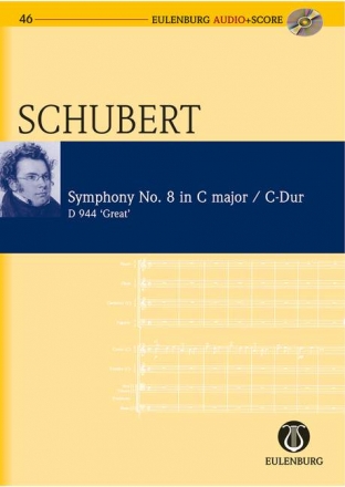 Sinfonie C-Dur Nr.8 D944 (+CD) fr Orchester Studienpartitur