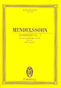 Sinfonie d-Moll Nr.5 op.107 fr Orchester Studienpartitur