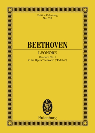 Leonoren-Ouvertre Nr.1 op.138 fr Orchester Studienpartitur