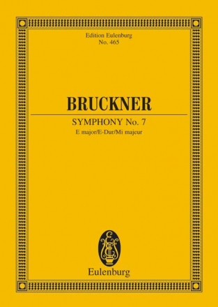 Sinfonie E-Dur Nr.7 fr Orchester Studienpartitur