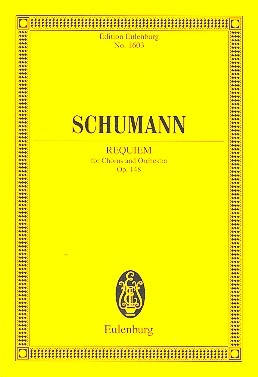 Requiem op.148 fr gem Chor und Orchester Studienpartitur