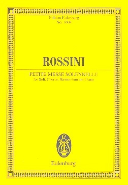 Petite messe solennelle fr Soli, gem Chor, Klavier und Harmonium Studienpartitur